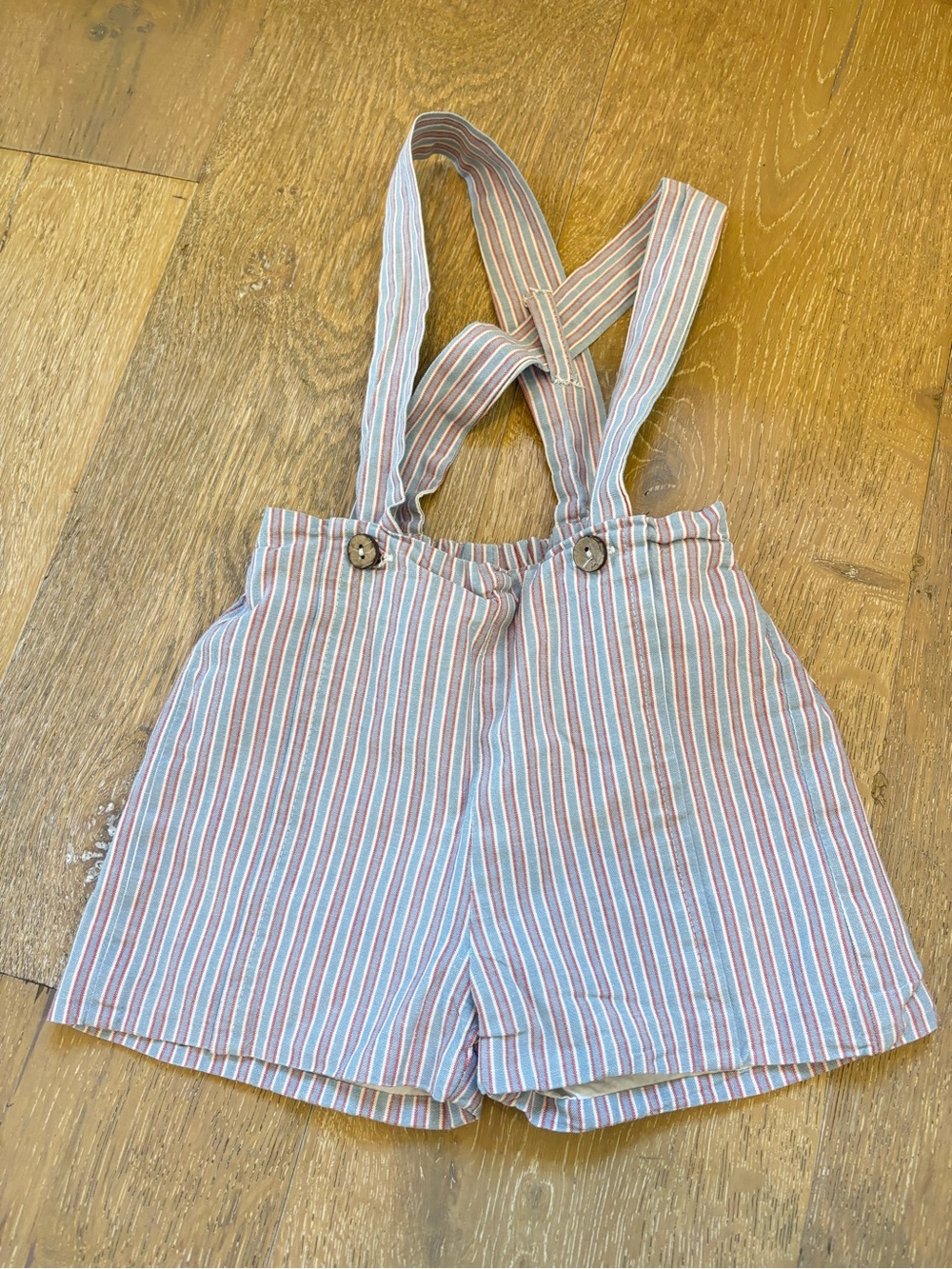 Pepa London boys shorts braces overalls 2